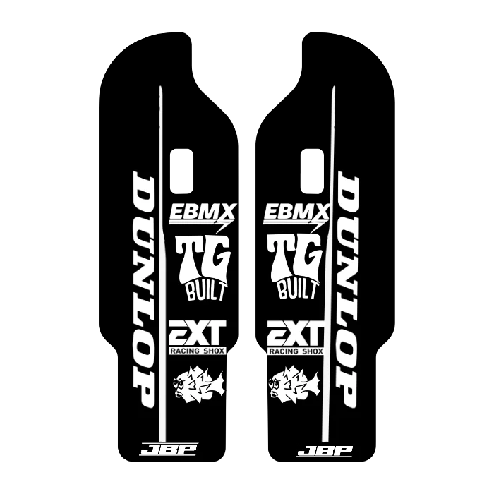 DNM Ebike Fork Guard Decals