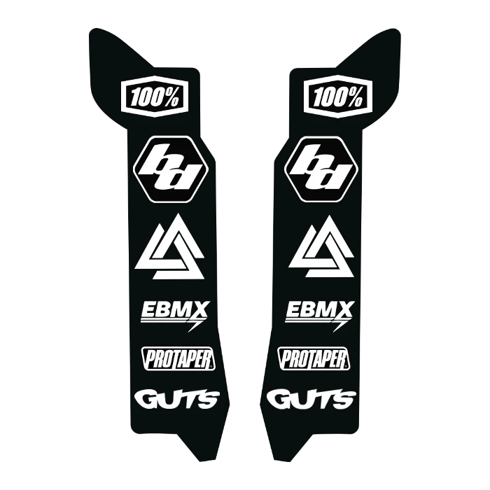 Eride Ebike Fork Guard Decals