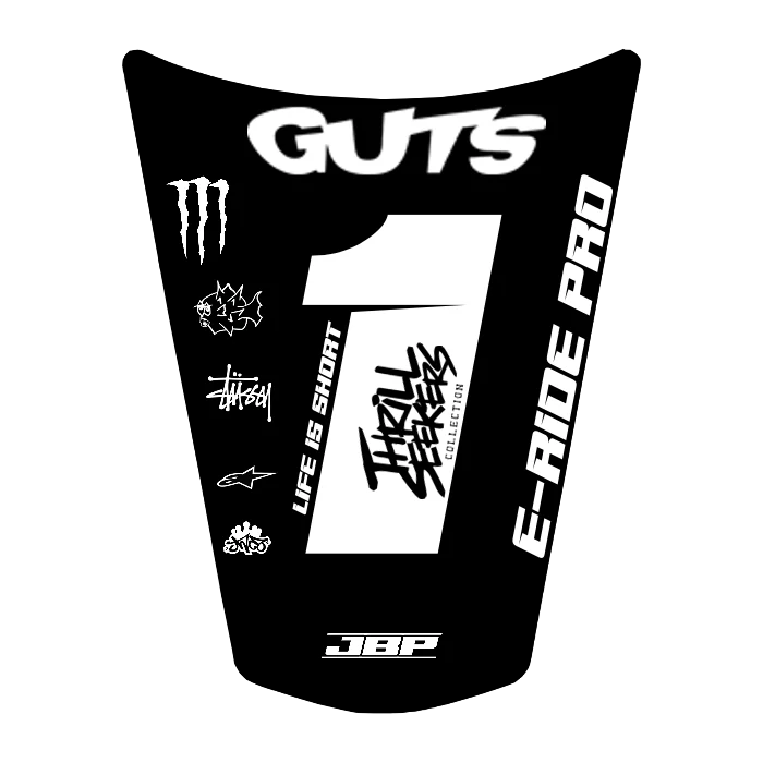 Eride Ebike Rear Fender Decal