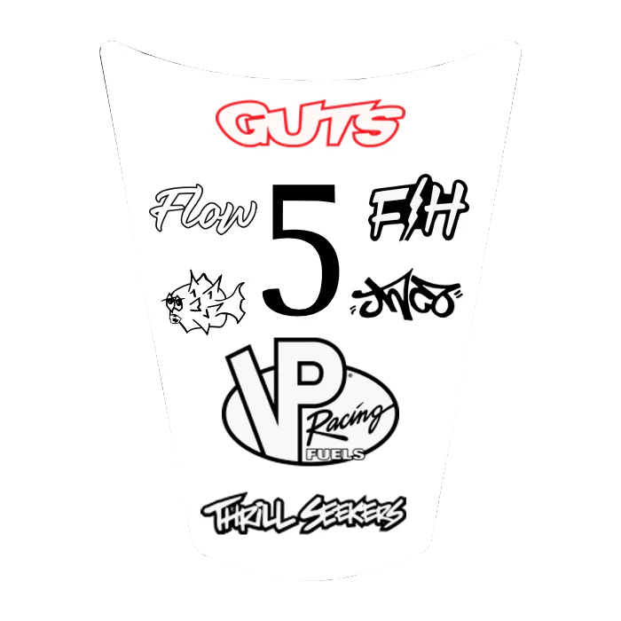 Eride Ebike Rear Fender Decal
