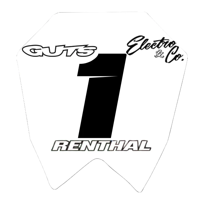 Etm RTR Front Plate Decal