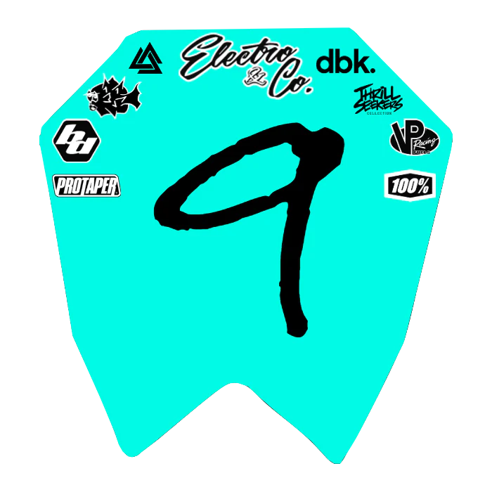 Etm RTR Front Plate Decal
