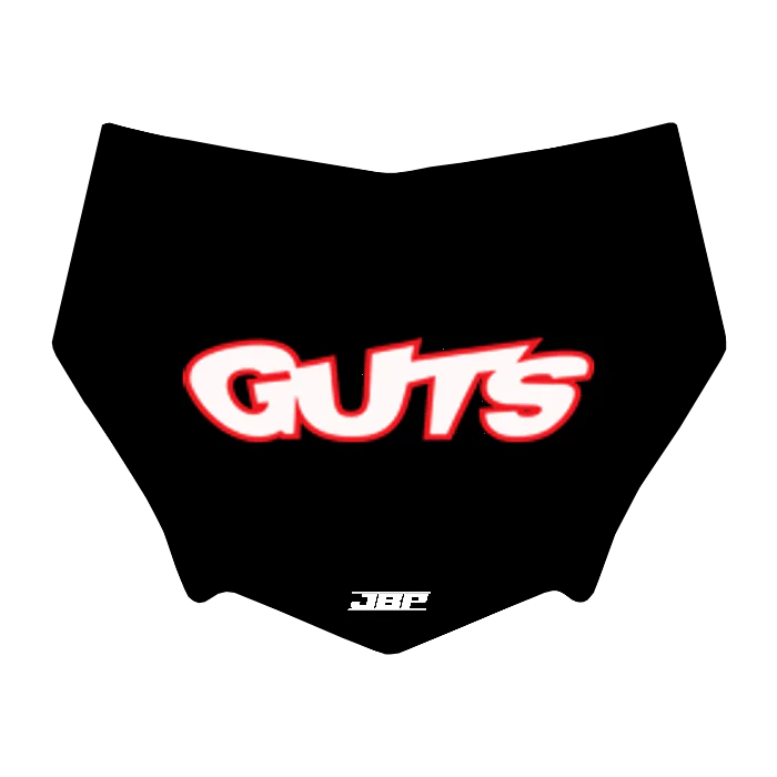 Motocuts Plate Decal
