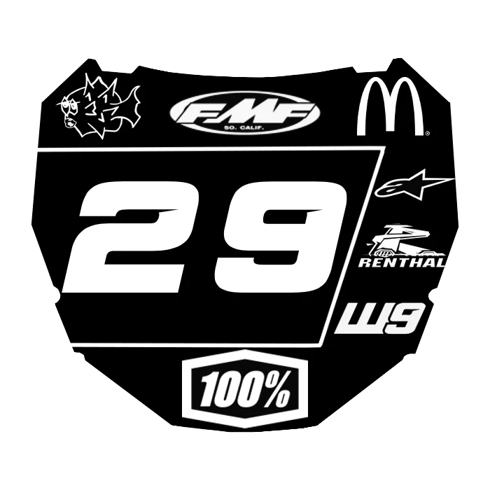Odi Plate Decal