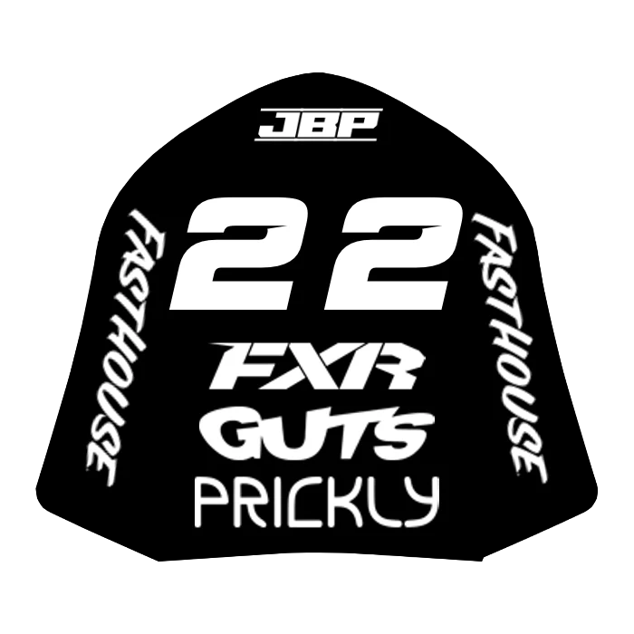 Surron lbx rear mudguard fender decal