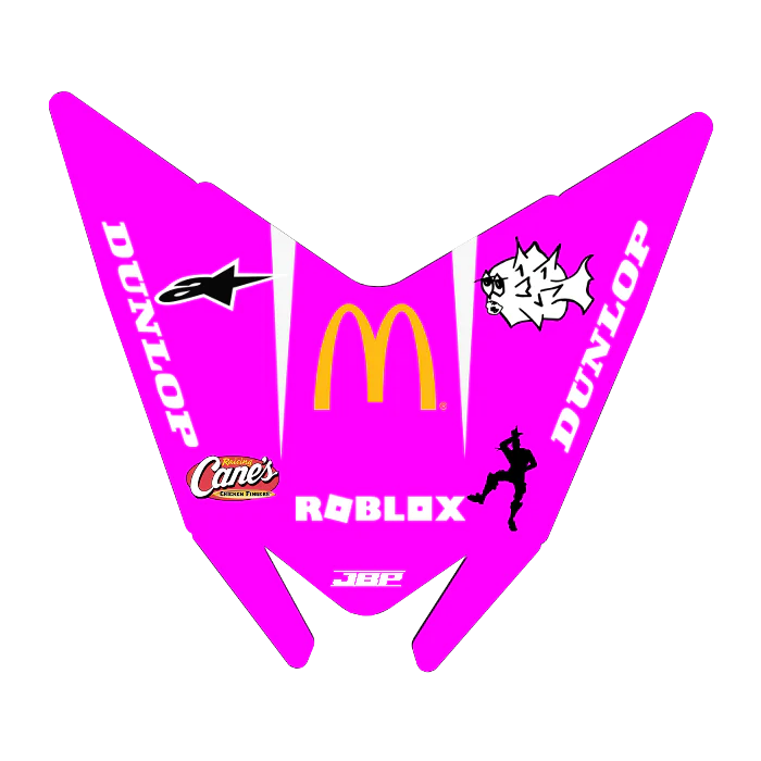 Short Talaria Ebike Rear Fender Decal